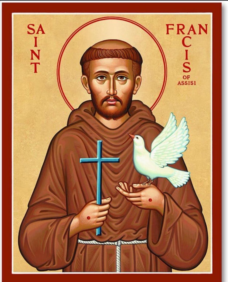KnittingNun's tweet image. Today is the Feast of St Francis. Happy Feast to all my Franciscan friends. #StFrancis #SimplyLife