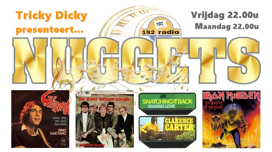 192radio's tweet photo. Deze Nuggets wordt verrijkt met The Will-O-Bees, The Aerovons, C.C.C. Inc. en een onbekende van ABBA. Dus schakel in via 192 voor de wekelijkse portie goudklompjes. https://t.co/uL0hOiI4Oz https://t.co/sjgiTaA6Fw