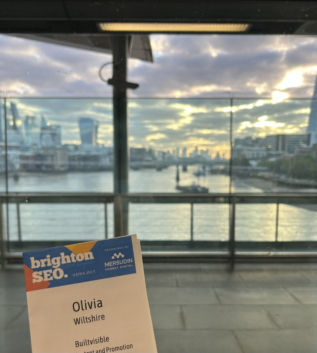 Olivia Wiltshire (@owiltshire24) on Twitter photo Hitting BrightonSEO today - drop me a line if you fancy a coffee <a href="/Builtvisible/">Builtvisible</a> <a href="/brightonseo/">brightonSEO</a> Hitting BrightonSEO today - drop me a line if you fancy a coffee <a href="/Builtvisible/">Builtvisible</a> <a href="/brightonseo/">brightonSEO</a>