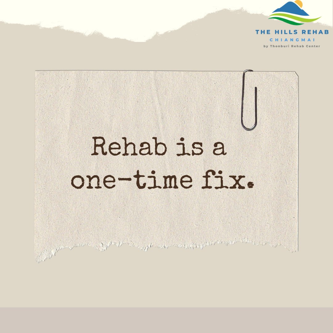 ThehillsTH's tweet photo. https://t.co/KFB3pqltJ8 is a one-time fix.
-Reality: Recovery is a lifelong journey, and rehab is just the first step. https://t.co/KnGeEgFm1x