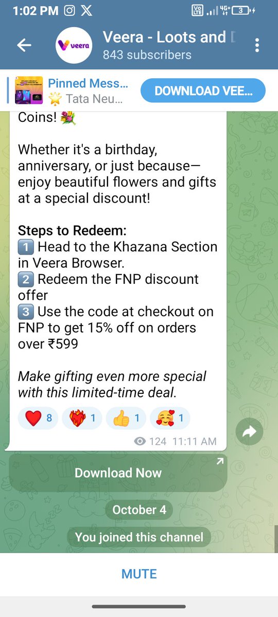 SahilArroraa's tweet photo. @veerabrowser My Answer is : - 59 ✅
#VeeraInAction 

Hey team @veerabrowser your fanboy is here🫶♥️
#Giveaway #ContestAlert #VeeraInAction 

Join
@AHSANKHARBAI 
@ArpitGa9535078
@nandhaVishvaraj
@anupam_thunder
@dhruvin_0007
@Bhuvan_RJ46
@Aj_Singh_30
@pawan15kr
@im_vakil

Wish to get lucky🤞✨ https://t.co/ZKjZ885axe