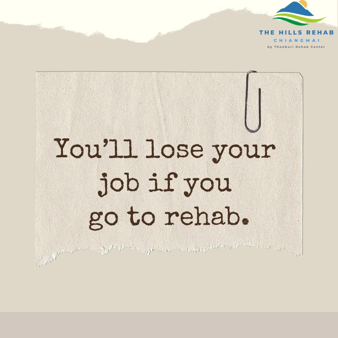 ThehillsTH's tweet photo. 5.lose your job if you go to rehab.
-Reality: Legal protections exist in many countries to help you seek treatment without job loss. https://t.co/X82VcyxBf2