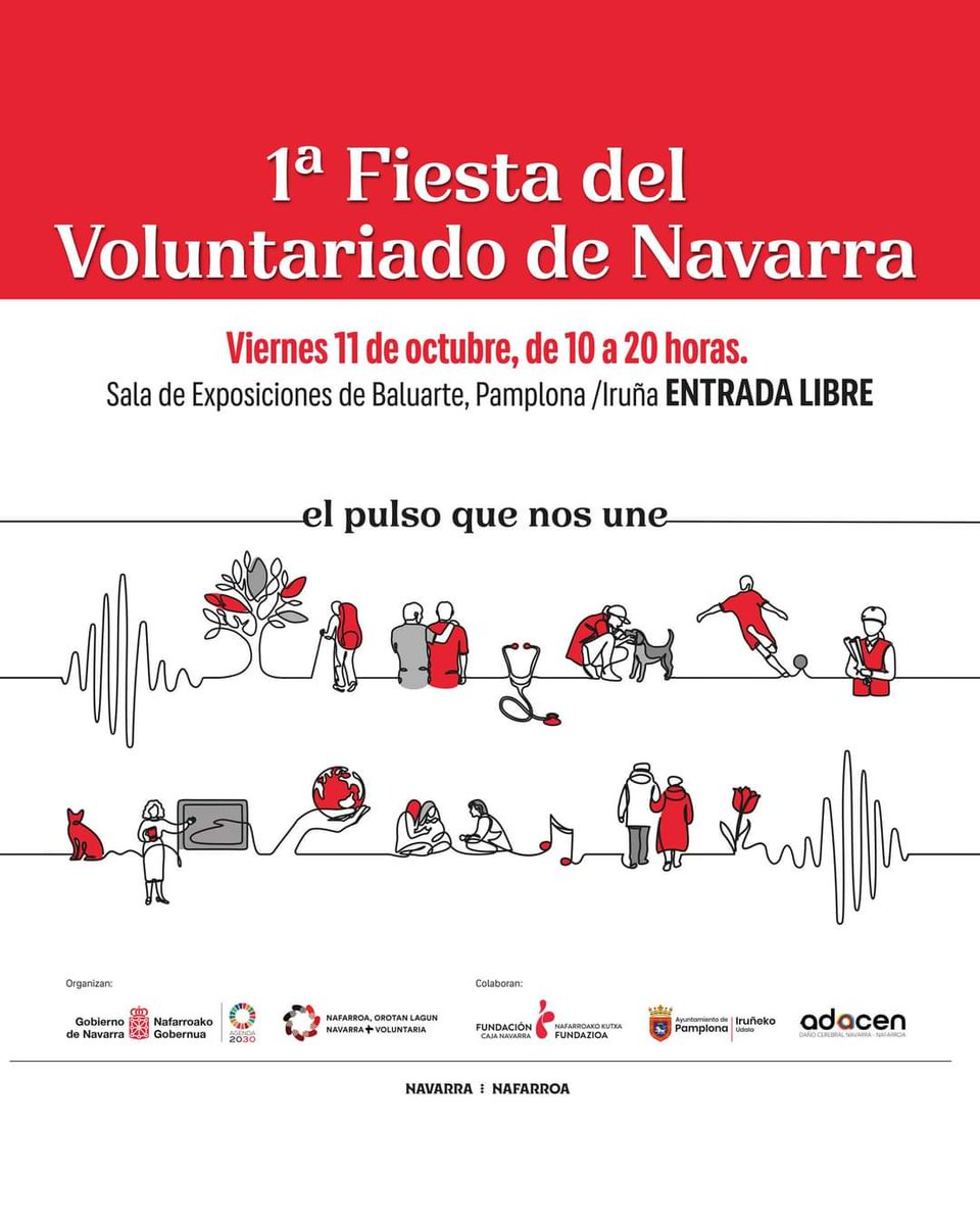 11 de noviembre #voluntariado de #Navarra #solidaridad