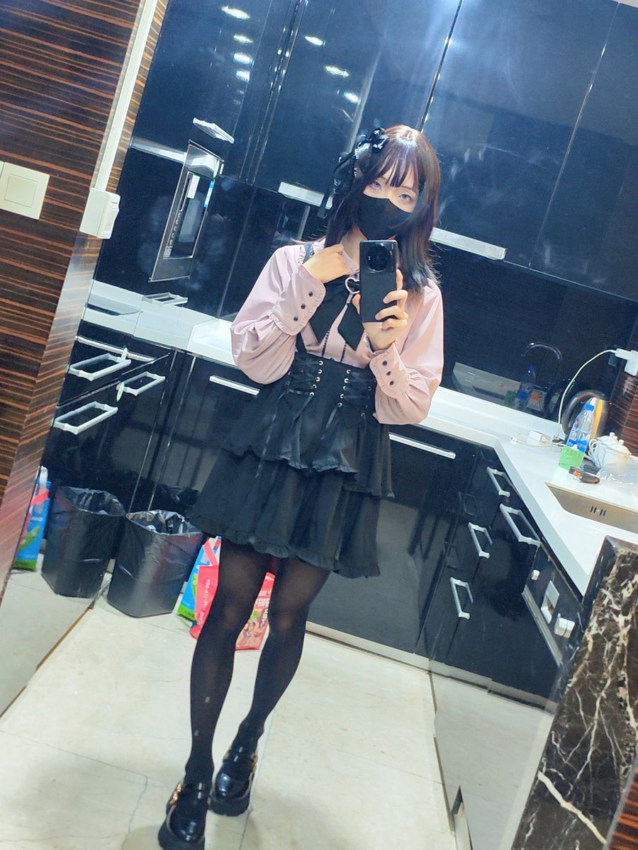 #着ぐるみと中身ギャップ選手権 
#地雷系男の娘
这下总算有机会可以蹭这个tag了（