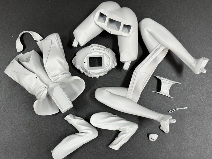 「M ~Domination ~」
ほぼ原型を作り直しました。
これは不要になった旧原型です。
ちゃんと供養します。 