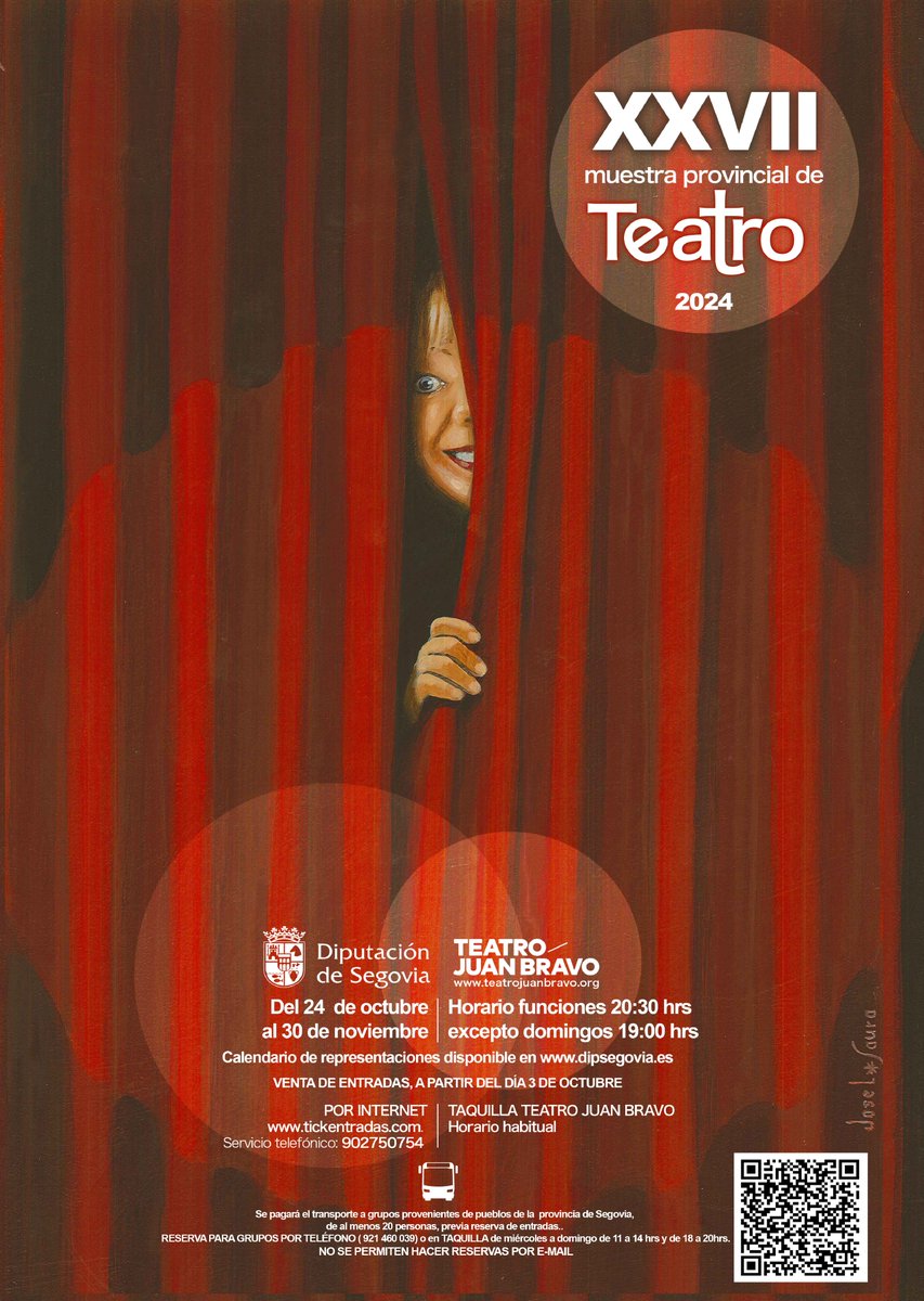 Diputación de Segovia (@dipusg) on Twitter photo 🎭 Programación de XXVII Muestra Provincial de Teatro en
<a href="/TJUANBRAVO1/">TEATRO JUAN BRAVO</a>
☑️ 14/11 'Baco'
☑️ 16/11 'Un millón'
☑️ 17/11 'Como la vida misma'
➕Info👇
dipsegovia.es/la-institucion… 🎭 Programación de XXVII Muestra Provincial de Teatro en
<a href="/TJUANBRAVO1/">TEATRO JUAN BRAVO</a>
☑️ 14/11 'Baco'
☑️ 16/11 'Un millón'
☑️ 17/11 'Como la vida misma'
➕Info👇
dipsegovia.es/la-institucion…