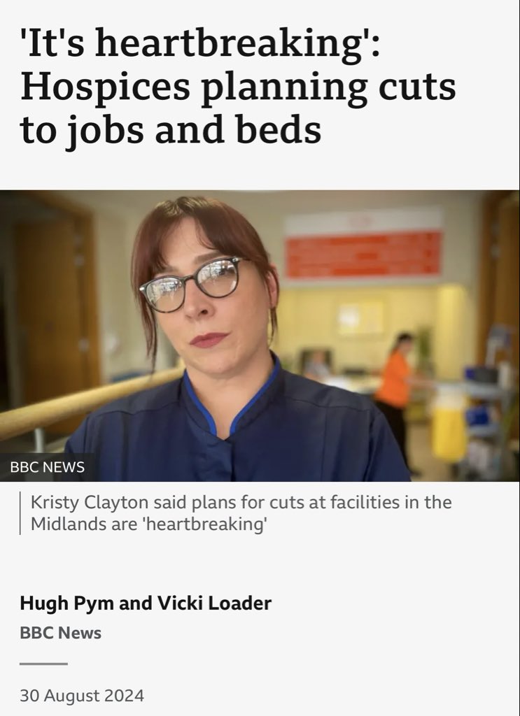 doctor_oxford's tweet photo. What if, in other words, some people right now are being driven to wanting assisted suicide because we - the UK - is unwilling to fund proper, high quality palliative care?

Did you know that only 25% of children’s palliative care is NHS funded? And 30% of adult? 

2/3 https://t.co/PuVS8nJV40