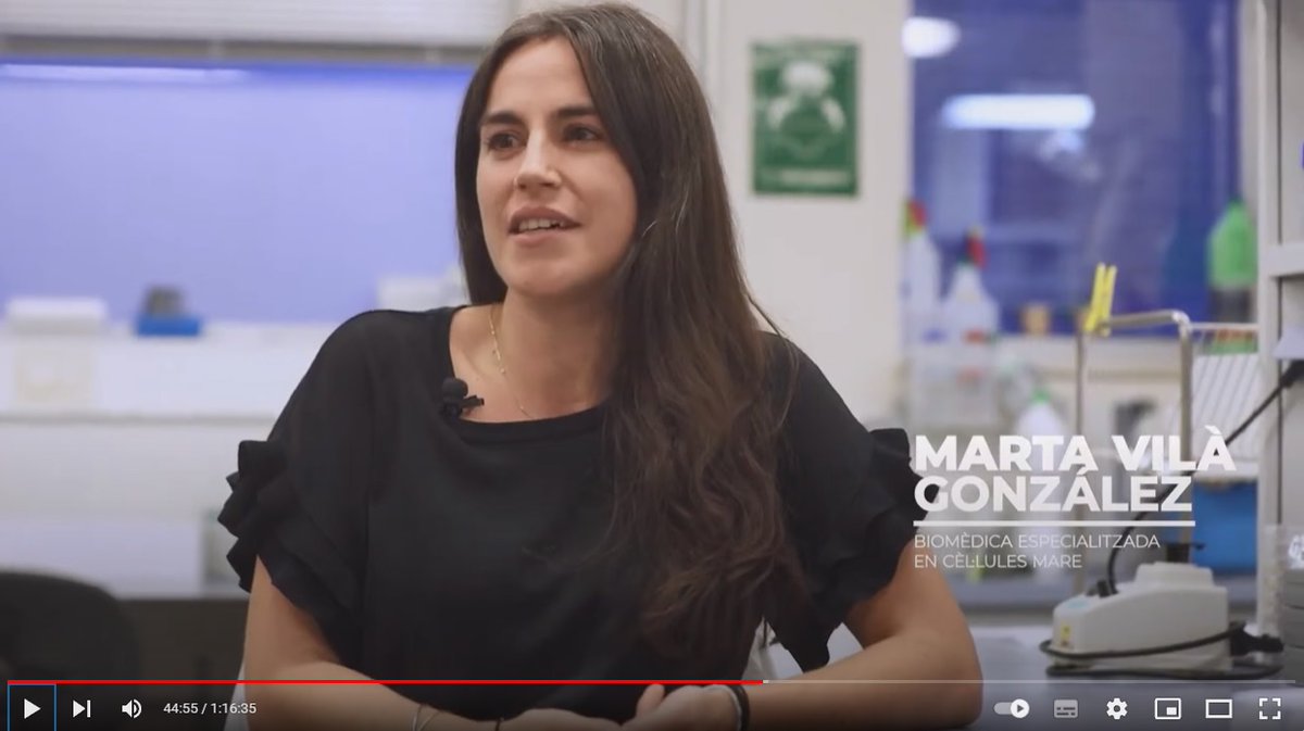 Compartim el moment de la gala #PremisDM24
on la Dra. Marta Vilà biomèdica especialista en cèl·lules mare, va rebre el Premi Ciència i Investigació pel seu treball a l'estudi de la fibrosi quística a <a href="/TERCIT_group/">TERCIT</a> 

🩵Enhorabona <a href="/martavilagonz/">Marta Vilà-González</a> 

📹 youtu.be/rkVNFGRtVaA?t=…