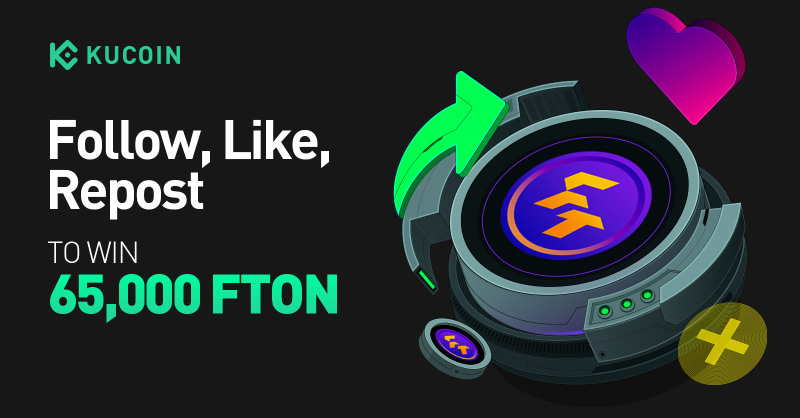 kucoincom's tweet photo. 🎉 #Giveaway Time: Celebrate $FTON listing on #KuCoin!
 
1️⃣ Follow @kucoincom &amp; @FantasyFanton
2️⃣ Repost, Like with quote "Trade $FTON on #KuCoin!" + tag 3 friends
3️⃣ Fill in form ⤵️

🎁65,000 FTON for 100 winners
⏰ 48 hours