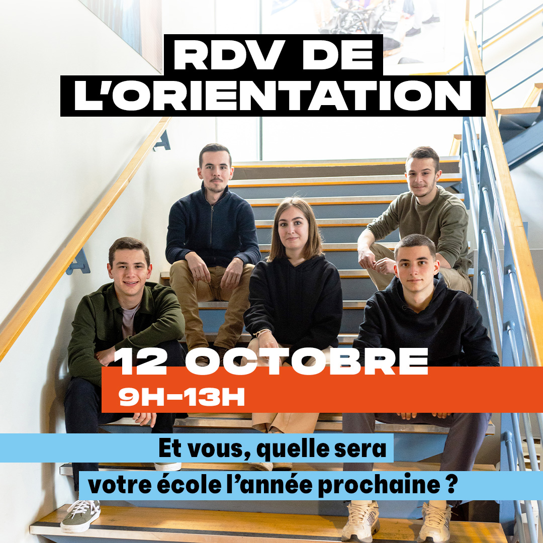 Plus que quelques jours pour vous inscrire à notre prochaine édition du RDV de l'Orientation ! 🧭
Un RDV incontournable pour votre poursuite d'études en #ÉcoleIngénieurs après un bac ou un bac +2 !

➡️ ismans.cesi.fr/rdv-orientatio…