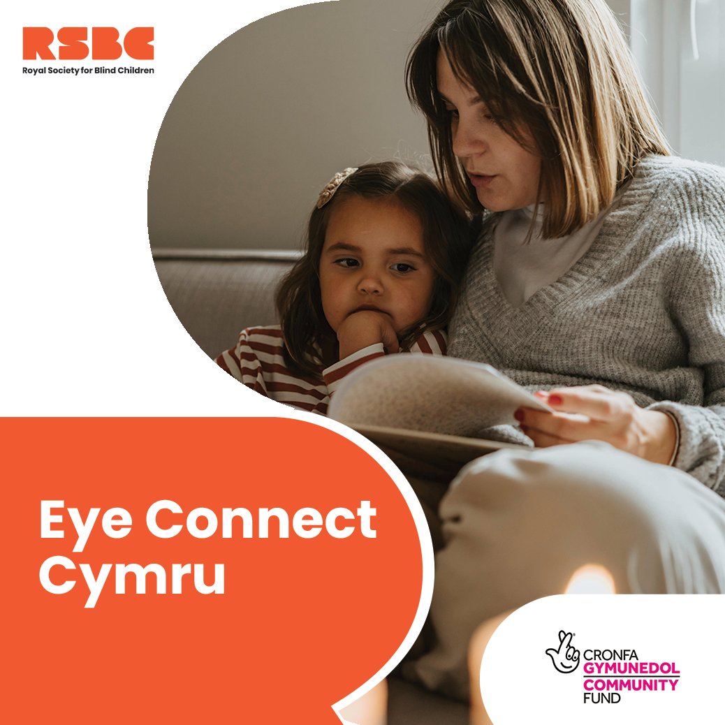 Rydym wrth ein bodd yn cyhoeddi cyllid gan <a href="/TNLComFundWales/">The National Lottery Community Fund Cymru</a> ar gyfer ein prosiect newydd, "Eye Connect Cymru." 

Bydd y fenter 2 flynedd hon yn cael ei chyflwyno gyda'n partneriaid <a href="/WalesBlind/">Wales Council of the Blind</a> a <a href="/CWVYS/">CWVYS</a>, gan gefnogi plant â nam ar eu golwg a'u teuluoedd a chryfhau eu lleisiau.