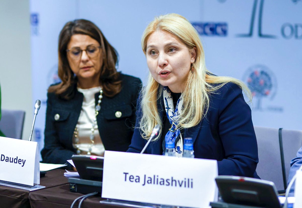 MTatOSCE's tweet image. 🌐 In the margins of the #WarsawHDC, @OSCE24MT, @osce_odihr, &amp;amp; @OSCE_RFoM co-organized a side event titled Preserving Democracy, Fighting Disinformation: AI-Generated Disinformation in the Context of Elections.

📍 Digital technologies can enhance democratic processes, but they…