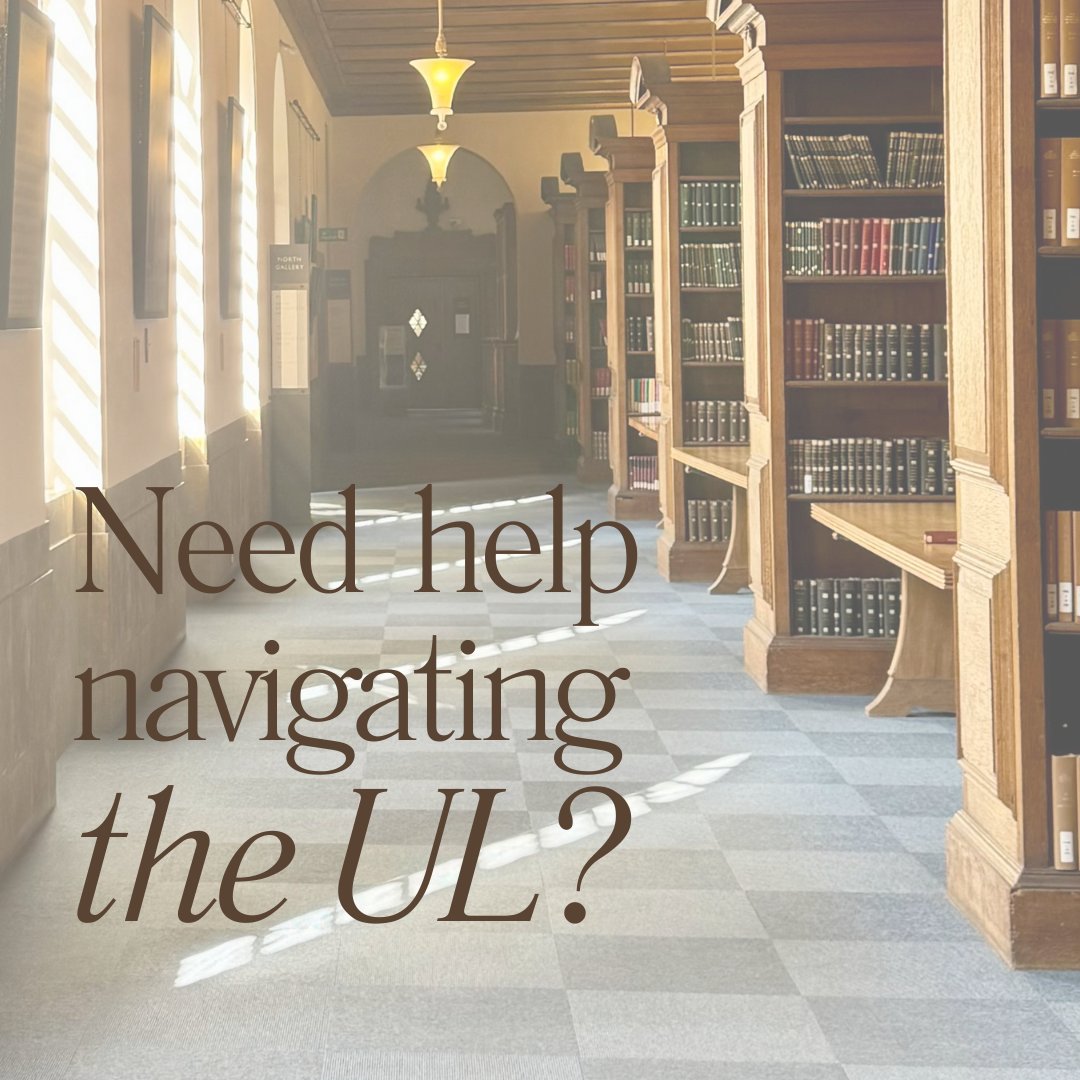 Cambridge University Library is unique: a national, legal deposit library with an amazing collection of around 10 million items. Why not come on an orientation tour to help you find your way around?  
Book now: lib.cam.ac.uk/tours