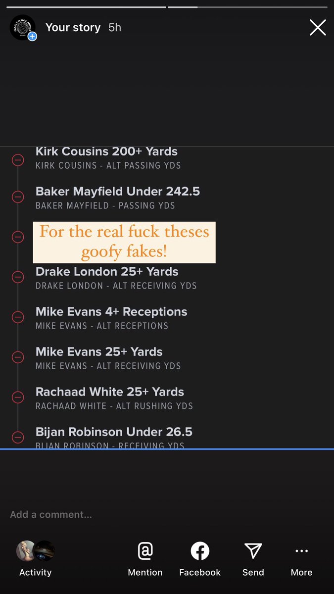 Koolfrmla1's tweet image. Posted on Instagram a winner forgot to post here blocked a pick for a reason it says five hrs ago trust me ion bluff