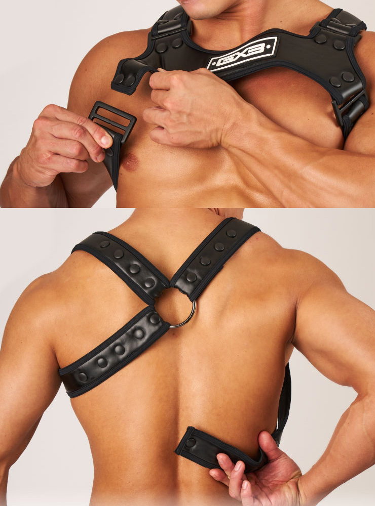 今週の最新リリース中！

上半身を引き締めるワイルドハーネス
バックのリングとラバー風な光沢がハード

🎖GX3公式
gx3underwear.com/k2260

🦅楽天
item.rakuten.co.jp/menpan/k2260

❗ヤフー
store.shopping.yahoo.co.jp/gx3/k2260

#gx3