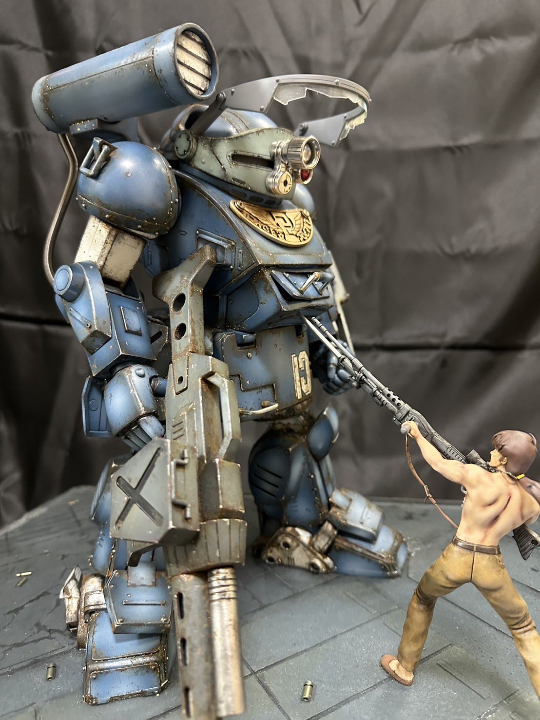 装甲騎兵ボトムズ MO-CRAFT 1/48 ストライクドッグ～その2完成