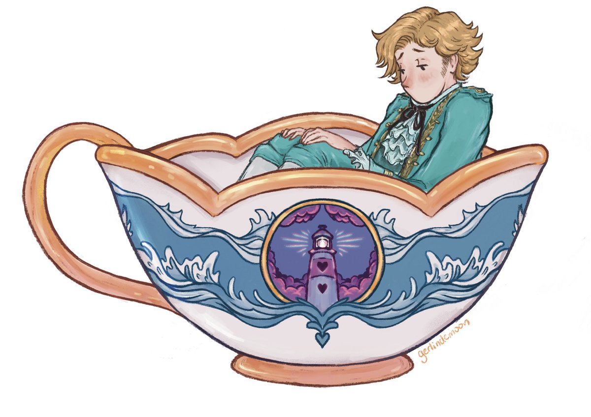 My boy is done ☕️🩵 #ofmd #ourflagmeansdeathfanart #stedebonnet #digitalart