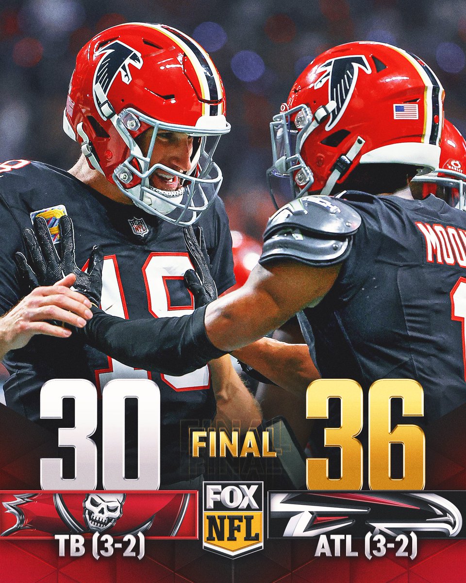 Falcons rally back late to get the win in ATL!