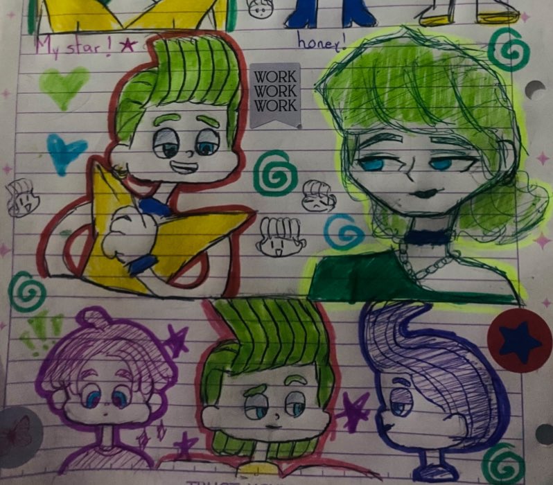Danyywiwiw's tweet photo. The gay one! 🤭✨💚
Some Veneer doodles because I love drawing him, maybe I'll do Velvet too 💚✨
#trollstwt #trolls #mountrageons #veneertrolls https://t.co/McUzLPHszL