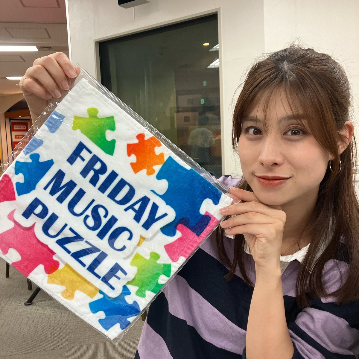 𝙂𝙊𝙊𝘿𝙎 𝙄𝙉𝙁𝙊③／ #フラパズ のオリジナルハンドタオル