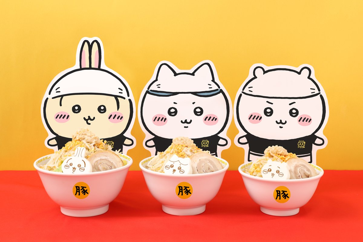 oricon's tweet photo. 「ちいかわラーメン 豚」3店舗目
大阪・心斎橋PARCOに11/15(金)オープン🍜
https://t.co/0Fg10aTQX8

新グッズ《レンゲ》も発売【📸写真28枚】
https://t.co/6f0DBJAVCj

#ちいかわ #ちいかわラーメン豚 https://t.co/MJG6YFTYL1