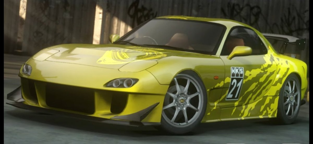 NightGuy_ST3124's tweet image. [NFS THE·RUN]にて､マツダ RX-7 FD3Sのワイドボディキットだけど…このRE雨宮(※本家とは若干デザインが違うけど)みたいなエアロ凄い好き､特に4枚目のNFSPSのバトルマシーンカラーがめちゃんこ好きっすw
#NFSTR #NeedForSpeedThe·Run