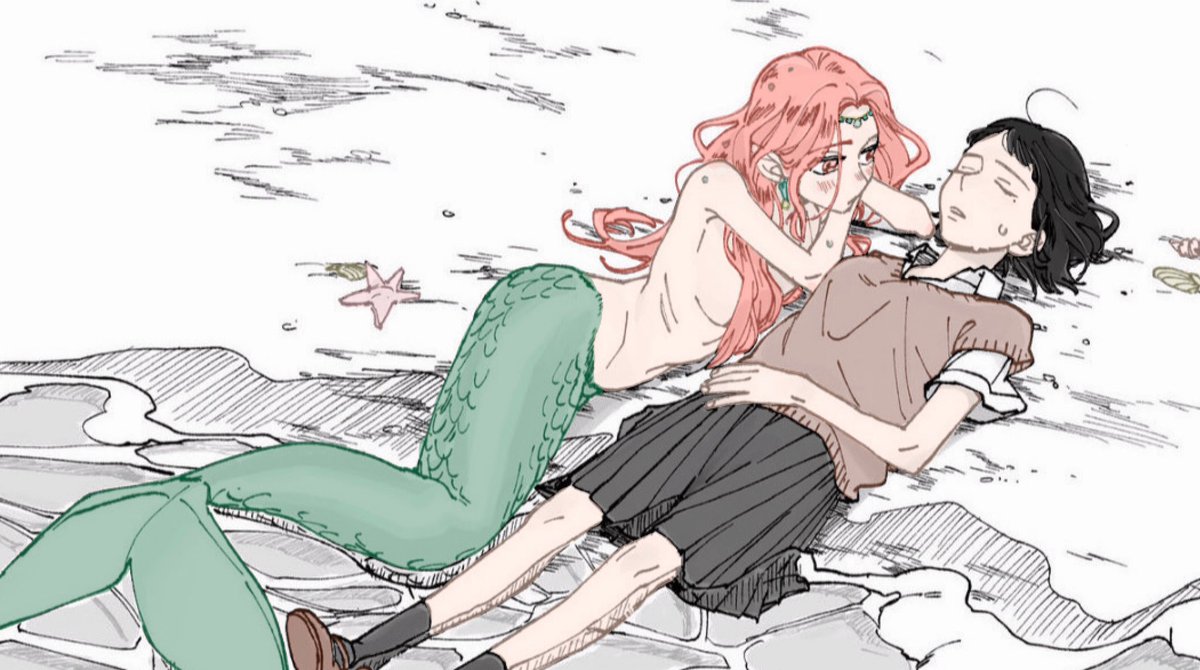 kyoruyeye's tweet photo. just thinking about the possibilities of a mitsuaya mermaid au… https://t.co/XLDIUdPh4O