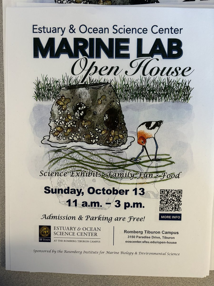 the_Anand_Lab's tweet image. We will be at the open house on Oct 13! Come chat with graduate students Ben Mingoa, LuzMaria Soto, Ariel Cheng,  Postbac scholar Morgan Hernandez and PI @AAthalassophile about their interests and research in #microplastics and #microorganisms! @EOS_Center @SFSU @SFStateBIO
