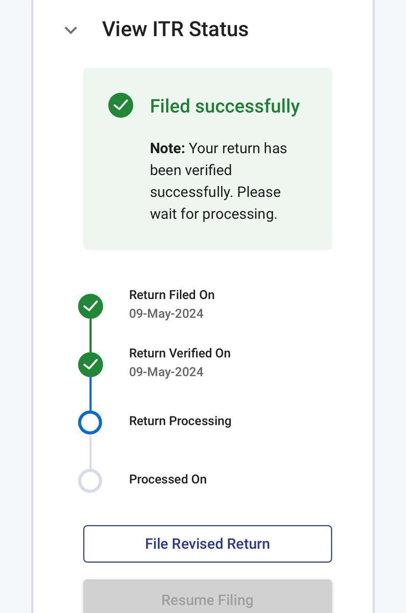 deepsmishra's tweet photo. I filled my IT returns on 9 May 2024, it is still not processed while it already done near about 5 month. I try to connect on contact no. And also try to log grievance on ITR site but unable to to this.
@FinMinIndia,@IncomeTaxIndia,@IncomeTaxPune,@IncomeTaxMum kindly look on it https://t.co/wYDoH1xwBI