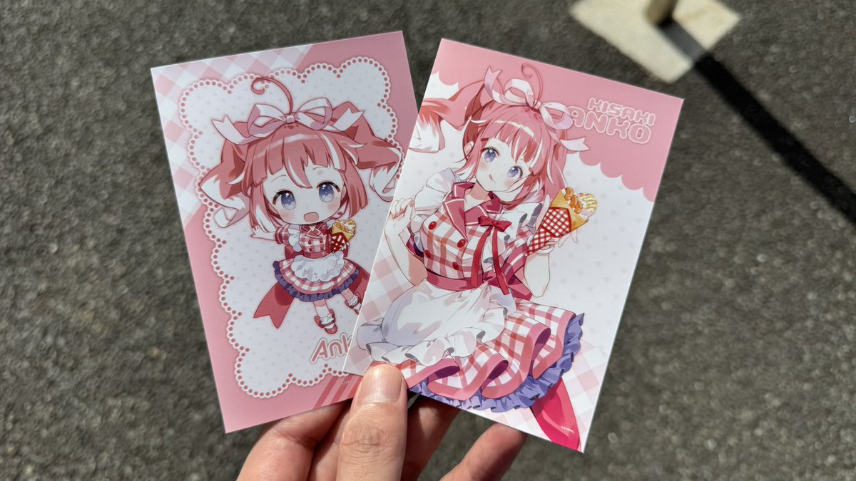 cuore_0624's tweet image. ネットプリント2枚ともあんこちゃんだった！
可愛い！🥰
 #季咲あんこ