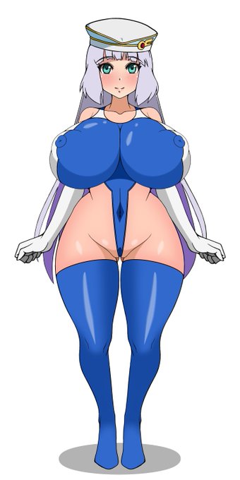 今日は寝落ちしてたのでコス差分でございます。

セシアに鋭角ハイレグ競泳水着 