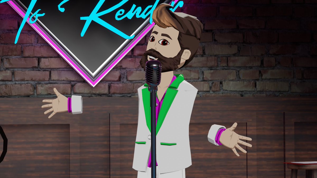 The Failed To Render Comedy Club started in March of 2020 at the peak of the pandemic in <a href="/AltspaceVR/">AltspaceVR</a> . My team and I happened to be at the right place at the right time. After lots of hard work we achieved articles in the <a href="/wsp/">WSP</a> , <a href="/CNET/">CNET</a> , <a href="/Forbes/">Forbes</a> , <a href="/WSJ/">The Wall Street Journal</a> , <a href="/Variety/">Variety</a> , and <a href="/cracked/">Cracked.com</a> .