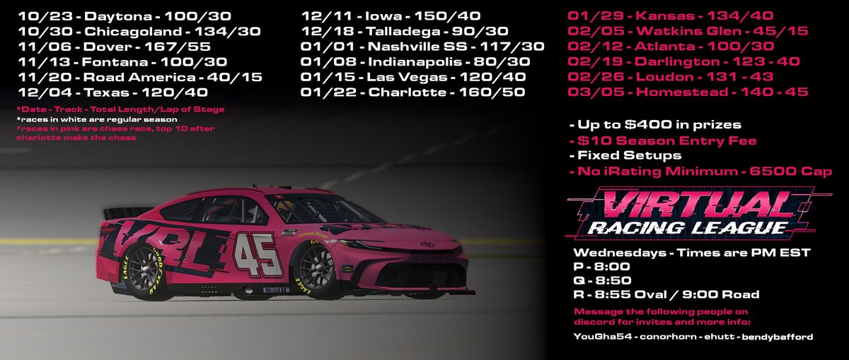 VRL is coming back on Wednesdays!

I’ll be an admin for the most part, maybe drive a little bit, but I’m hyped to be a part of the revival, we’re for real this time!

Sign up now, the link is down below 👇👇👇
