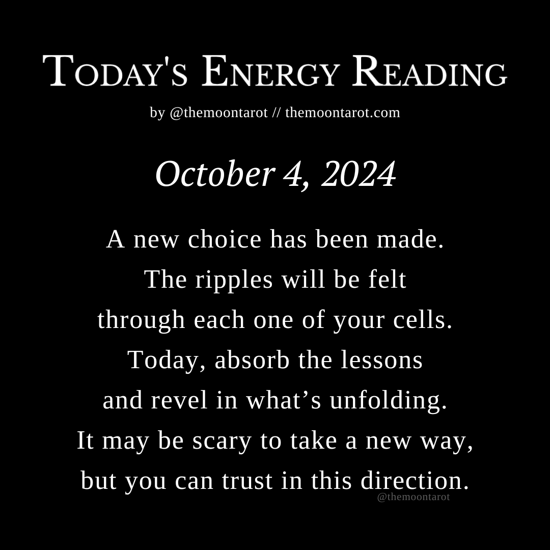 themoontarot_'s tweet photo. Today's Energy Reading: October 4, 2024 https://t.co/ZtPVo4N4xB