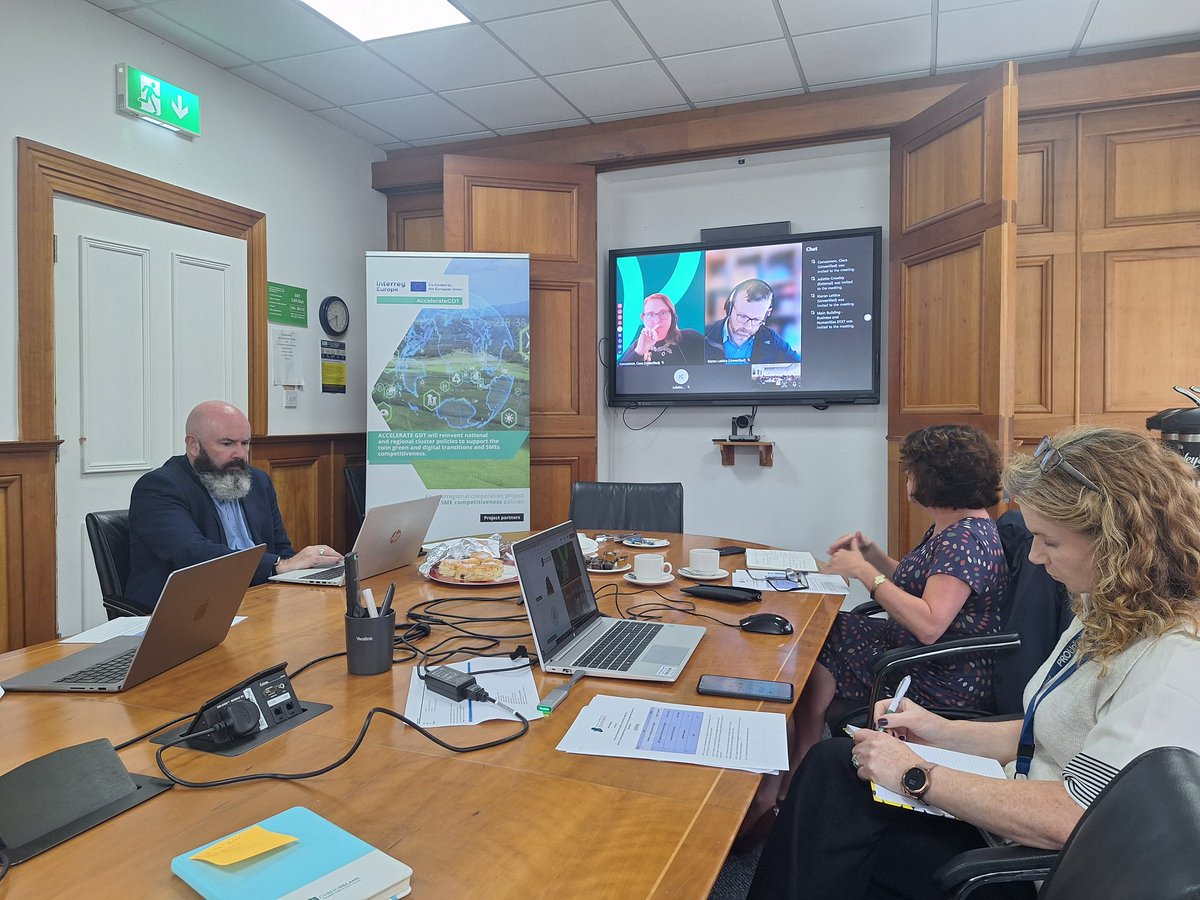 Accelerate GDT (@accelerategdt) on Twitter photo Great to meet members of our <a href="/AccelerateGDT/">Accelerate GDT</a> local stakeholder group in Cork to catch up on all things cluster policy <a href="/corkcitycouncil/">Cork City Council</a> <a href="/Corkcoco/">Cork County Council</a> <a href="/Entirl/">Enterprise Ireland</a> <a href="/DeptEnterprise/">Department of Enterprise, Tourism and Employment</a> <a href="/MTU_ie/">Munster Technological University</a> <a href="/UCC/">UCC Ireland</a> Great to meet members of our <a href="/AccelerateGDT/">Accelerate GDT</a> local stakeholder group in Cork to catch up on all things cluster policy <a href="/corkcitycouncil/">Cork City Council</a> <a href="/Corkcoco/">Cork County Council</a> <a href="/Entirl/">Enterprise Ireland</a> <a href="/DeptEnterprise/">Department of Enterprise, Tourism and Employment</a> <a href="/MTU_ie/">Munster Technological University</a> <a href="/UCC/">UCC Ireland</a>