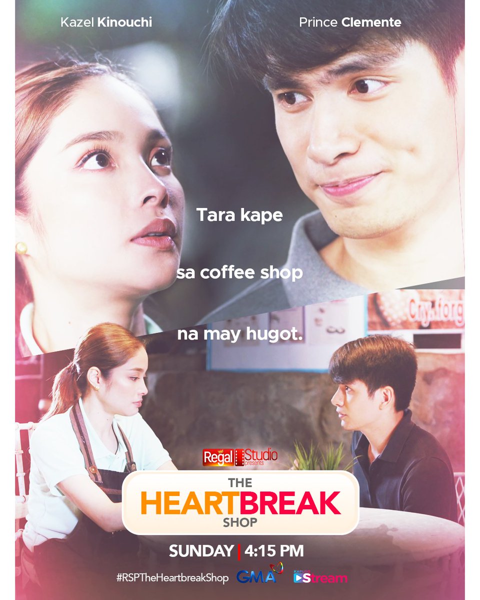 GMA Network (@gmanetwork) on Twitter photo ππ ππππ π£π π’ππ π¨ππ¬π π πͺπ£π π¨πππ£ π₯π¬ππππ£π π£ππͺπ’ππ¬π ππ© π’πππ¬ππ‘π... ππ¬πππ π§ππ£ πππ£π π’πππͺπ€ π’πͺπ‘π ππ£π π₯πͺπ¨π€?
Regal Studio Presents: 'The Heartbreak Shop' starring Kazel Kinouchi and Prince Clemente this Sunday, 4:15 ππ ππππ π£π π’ππ π¨ππ¬π π πͺπ£π π¨πππ£ π₯π¬ππππ£π π£ππͺπ’ππ¬π ππ© π’πππ¬ππ‘π... ππ¬πππ π§ππ£ πππ£π π’πππͺπ€ π’πͺπ‘π ππ£π π₯πͺπ¨π€?
Regal Studio Presents: 'The Heartbreak Shop' starring Kazel Kinouchi and Prince Clemente this Sunday, 4:15