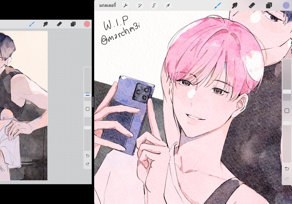 WIP คอมมิชชั่นประจำเดือนตุลาคม 01 💐💐