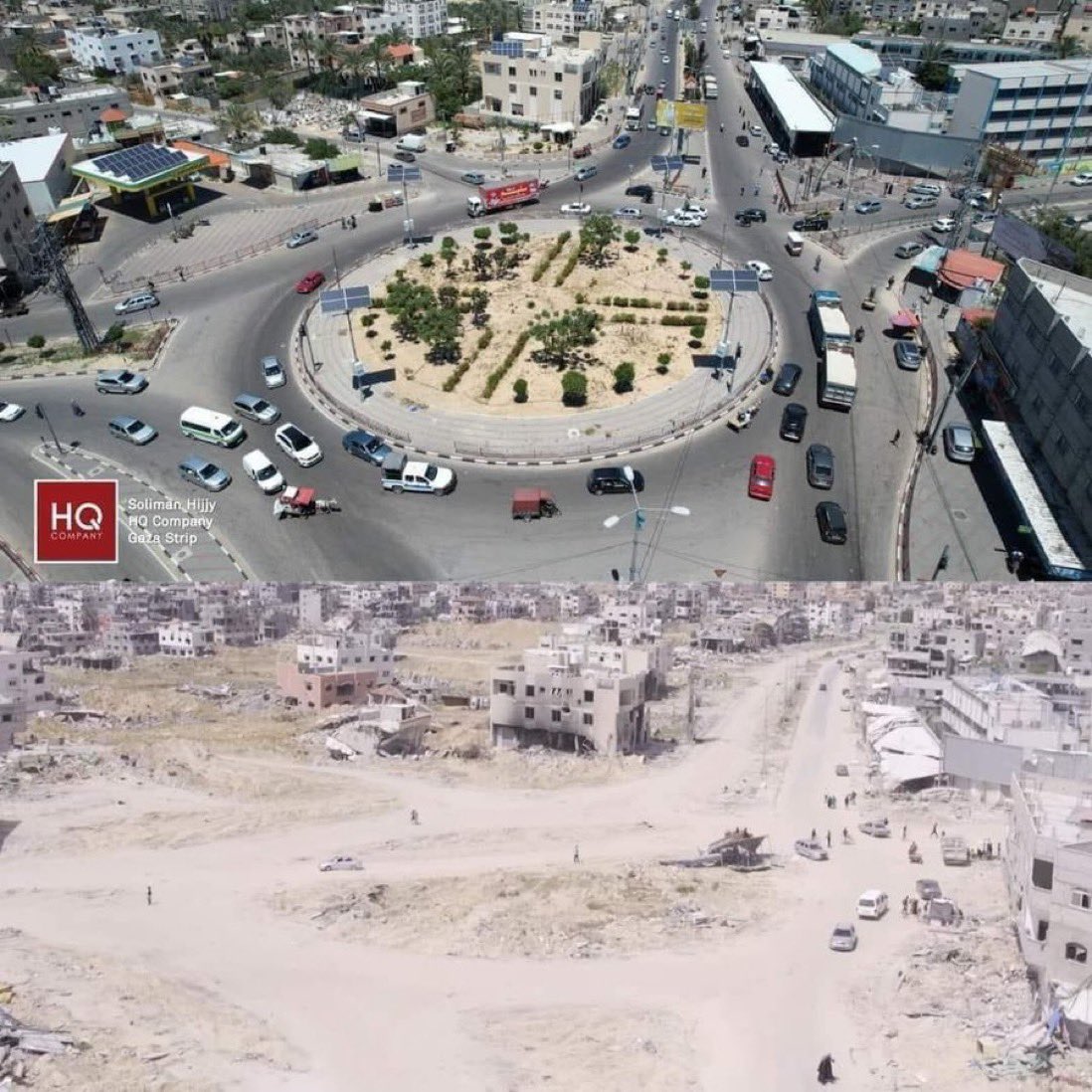 AdameMedia's tweet photo. KhanYunis before genøcide VS now💔 https://t.co/lM8VgoIbs2