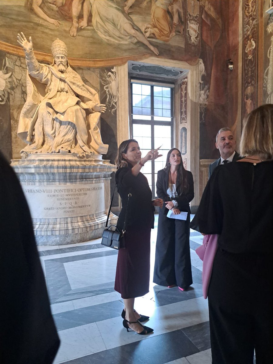 È stato un piacere accompagnare ai #museicapitolini il sindaco di Barcellona con il suo staff <a href="/jaumecollboni/">Jaume Collboni</a>. Visitatore attentissimo e disponibile. Lo aspettiamo per vedere i nostri altri musei