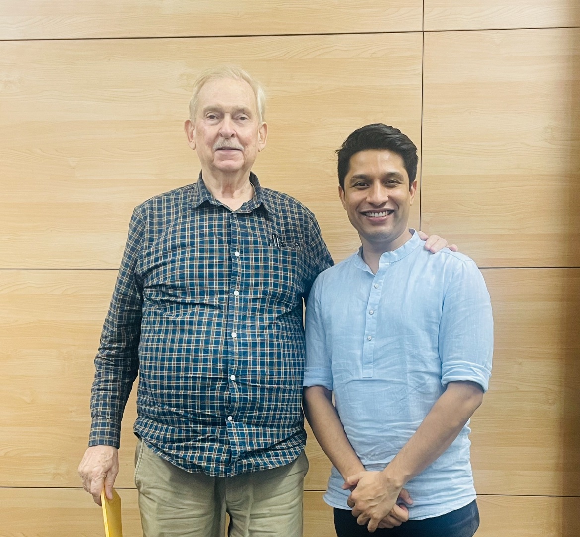 Dr Harshal S Tambe (@drharshalt) on Twitter photo A Tribute to Christopher Charles Benninger.
The world has lost a visionary architect, and we have lost a mentor and a legend.
 I was fortunate to work with him on SMBT’s new project, soon to be a part of his lasting legacy. His spirit lives on in the spaces he created. A Tribute to Christopher Charles Benninger.
The world has lost a visionary architect, and we have lost a mentor and a legend.
 I was fortunate to work with him on SMBT’s new project, soon to be a part of his lasting legacy. His spirit lives on in the spaces he created.
