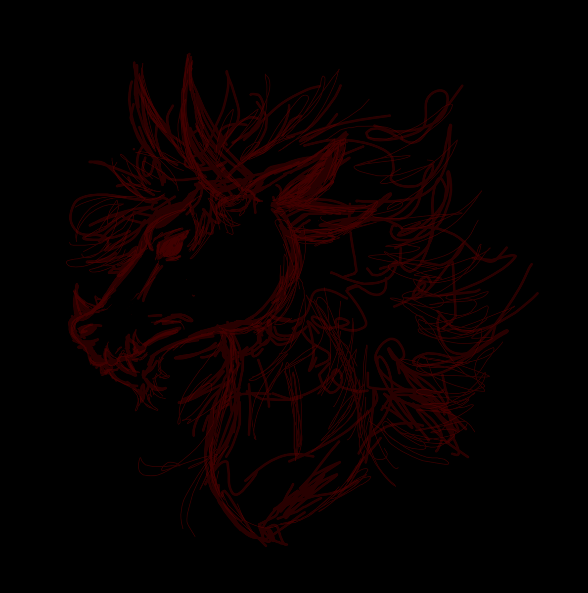 Been a while since I drew a monster. With it being Oct figured now is the best time to doodle a bit. So here is a monster horse sketch. Might do a more rendered version later. #sketch #art