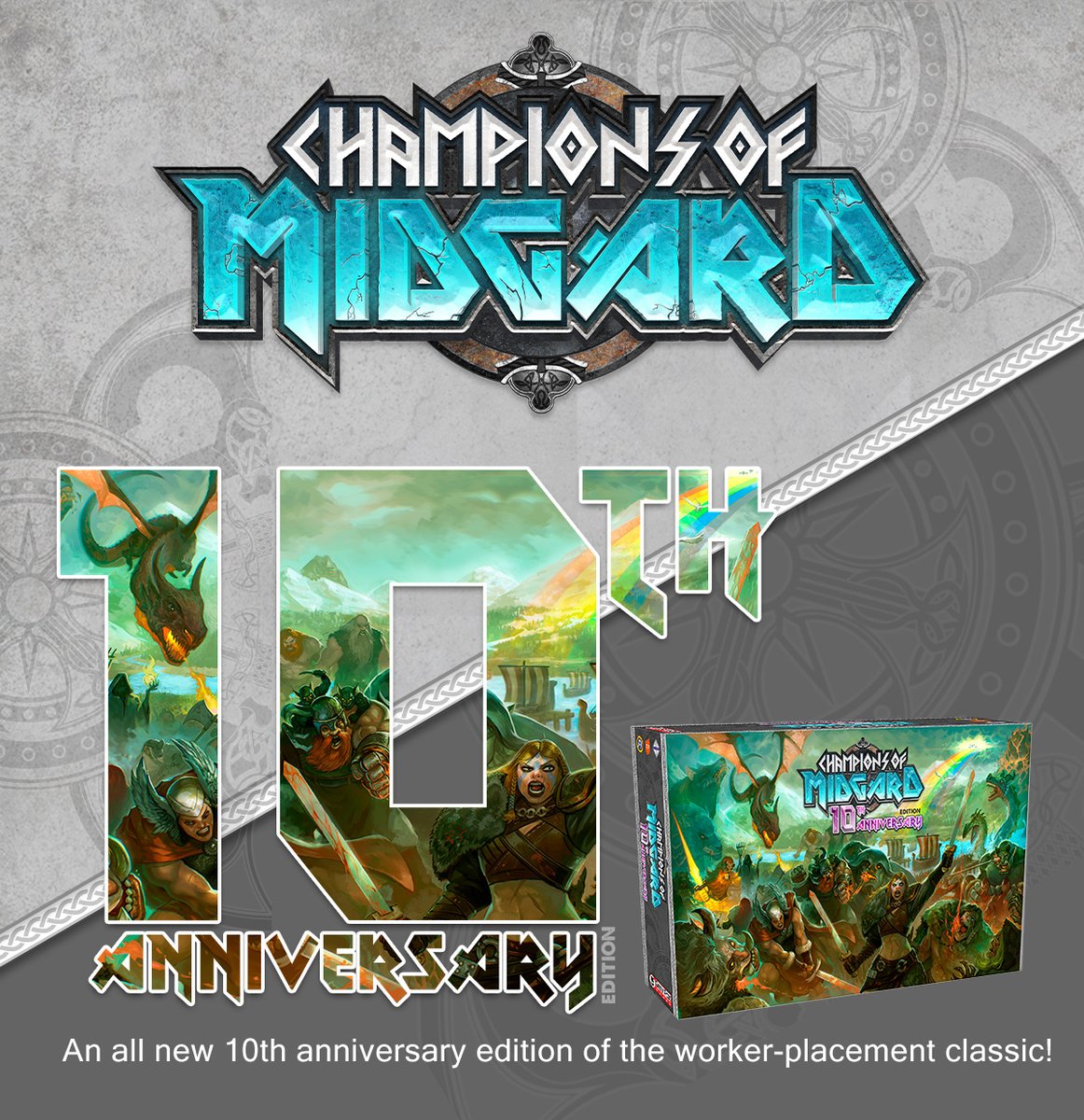HUGE Champions of Midgard announcement! This is a special project we've been working on in secret for a bit, and we're very excited to unveil it to our awesome community.

To stay in touch, sign up for notifications here: promotion.greyfoxgames.com