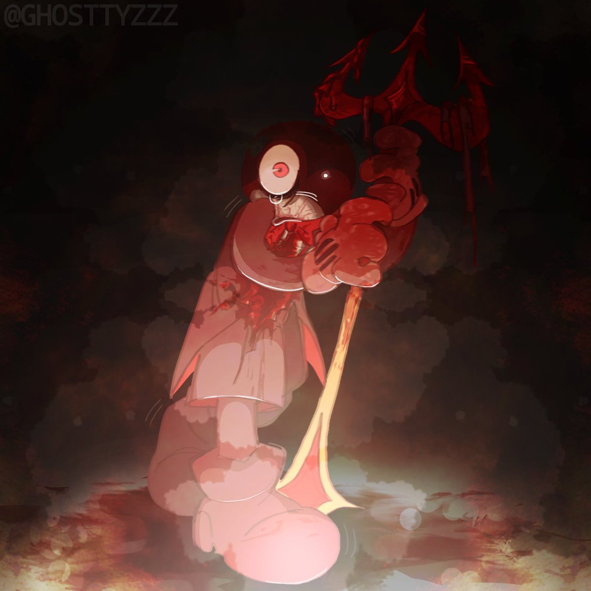 ghosttyzzzzz's tweet photo. "...well, atleast I survived!"
-DAY 3, GASHES
#MSDVBENDY #MSDV #BATIM #BENDY #ART #GORETOBER2024 #GORETOBER https://t.co/S8zCsyxgL4