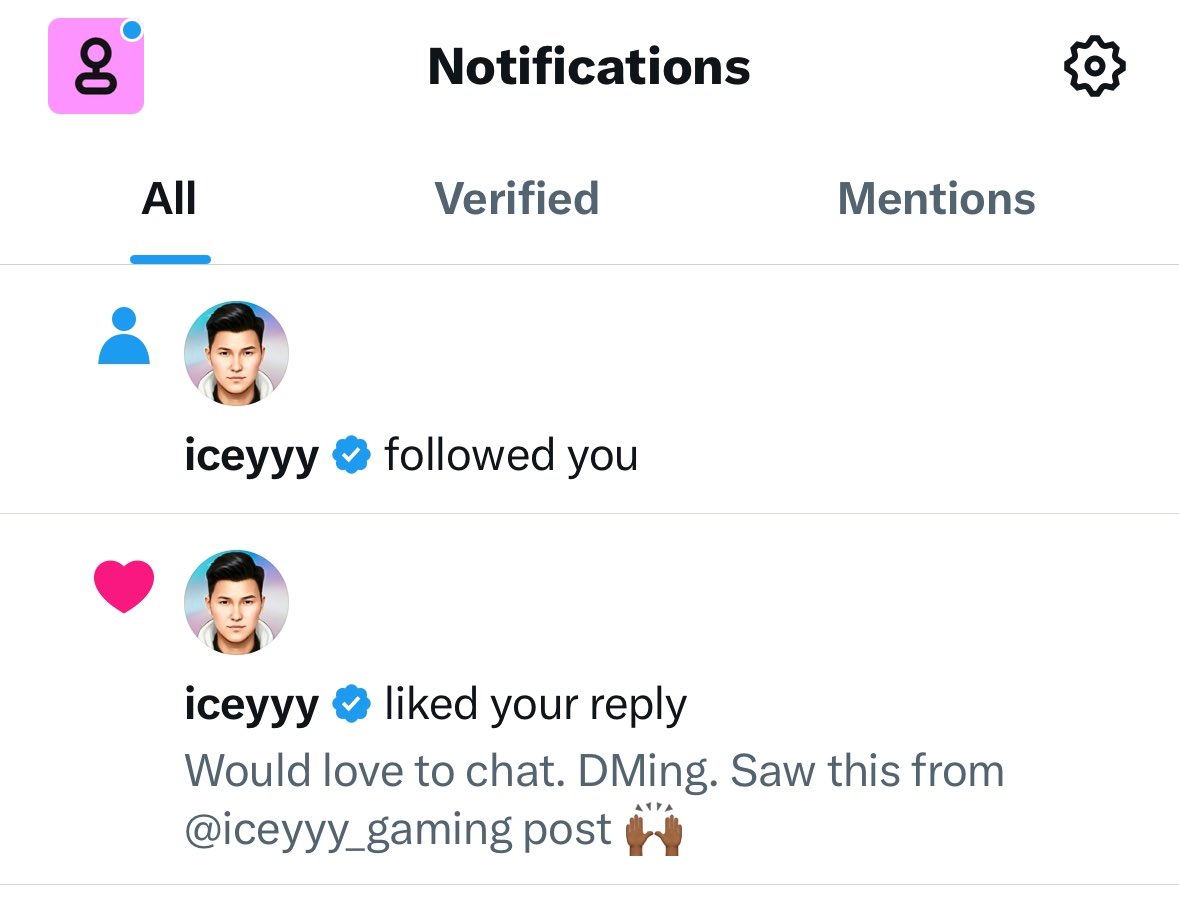 gameongamp's tweet photo. CT is all about being genuine and take some action. Thanks for the follow @iceyyy_gaming 🫶
Love your content 👏🏽 https://t.co/pivTFvm2X5
