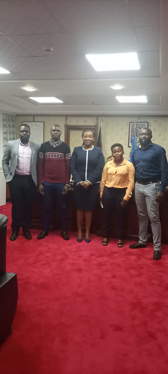 Yesterday evening representatives from our team had the honour of engaging with, the State Department for Devolution <a href="/Devolution_KE/">State Department for Devolution</a> Principal Secretary <a href="/Terry_Mbaika/">Principal secretary Teresia Mbaika</a> on the upcoming Youth Devolution Festival. #YouthDevFest2024