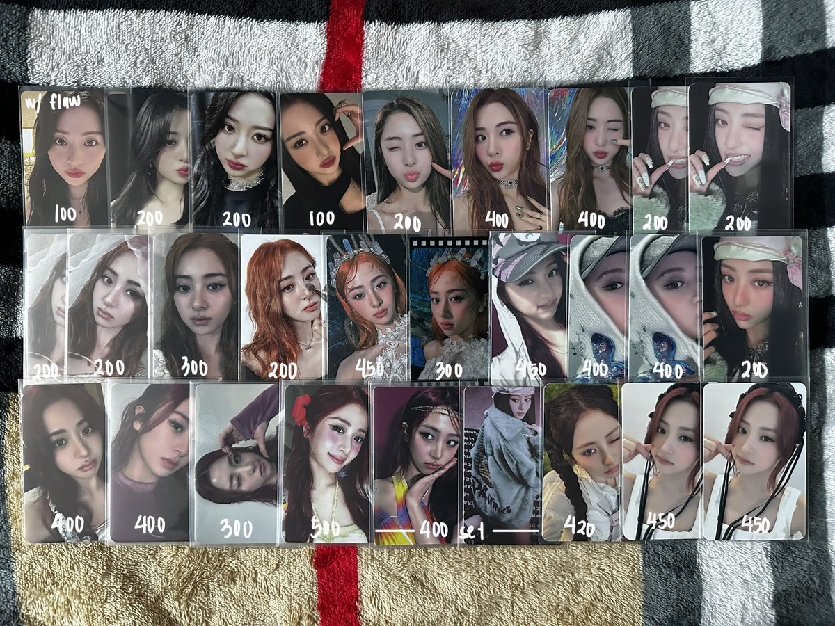 wtssera's tweet photo. [ wts • lfb • ph 🇵🇭 ]
🛒 #wtszero

le sserafim photocards (mostly yunjin)
⟢ ₱ on pic + pf & lsf
⟢ payo (prio, less 20) / 50% nrdp, rb within 3 days
⟢ all onhand 

x sensitive, x impatient
rcbyt https://t.co/vI8QTMCo9a ◡̈