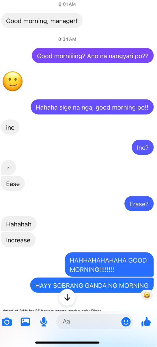 kcdtb's tweet photo. HAHHAHAHAHAHA HETO NA

Lord salamat sa nagppromote ng work tapos di iniiwan ipromote ang rate 

Two promotions in 2 months huhu penge pong strength thank You https://t.co/NzoOLcHrUT