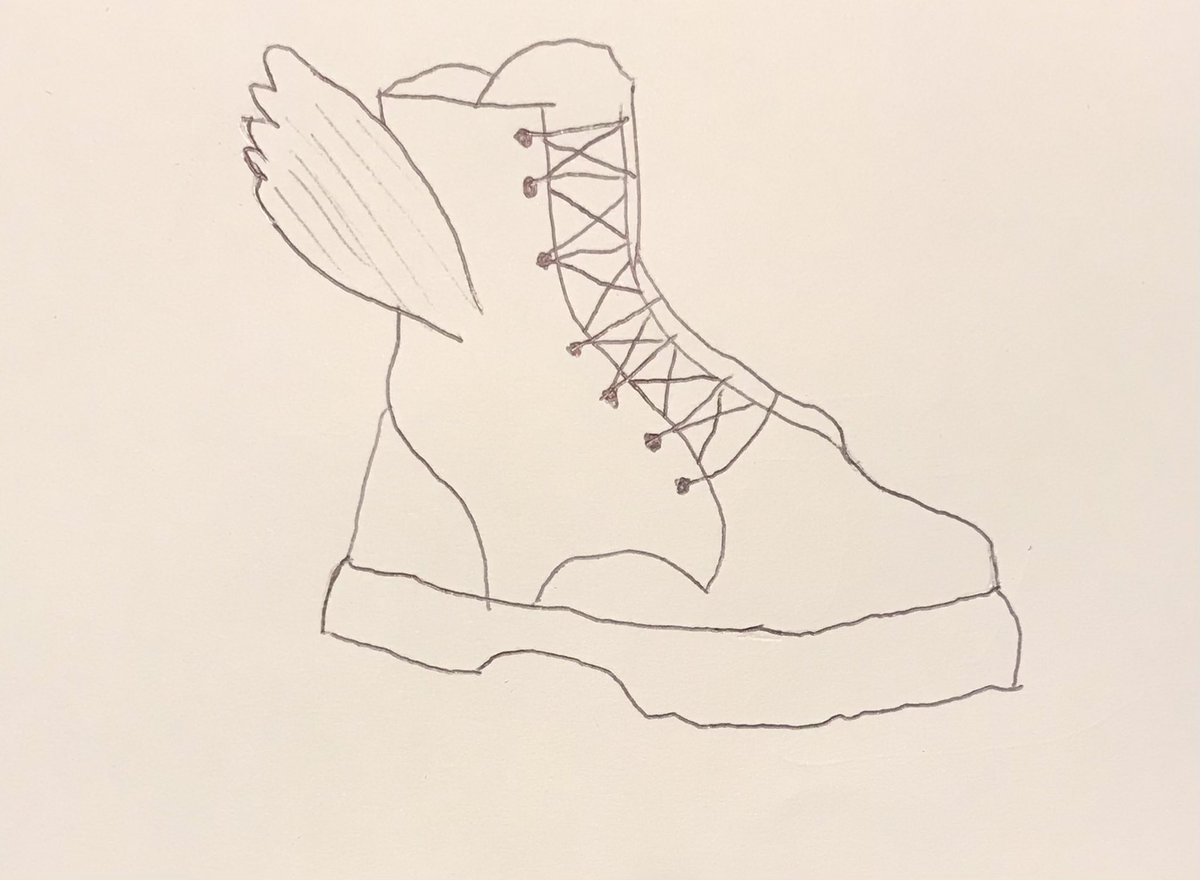 Channel3Michael's tweet image. #inktober2024 day 3 boots