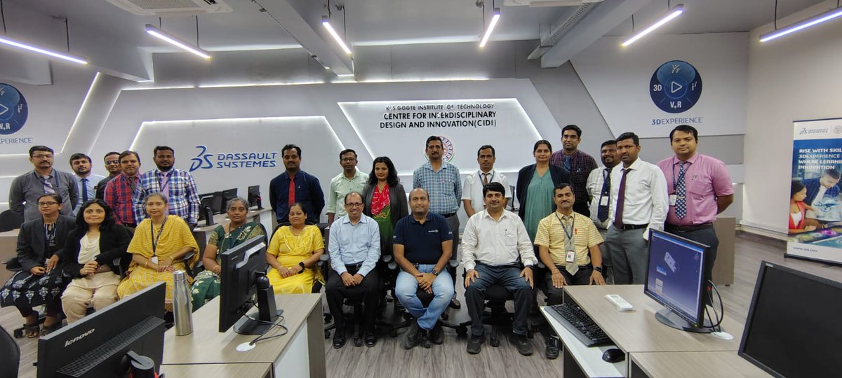 klsgitbelagavi's tweet image. Day 2 of #3DEXPERIENCE training empowered faculty with virtual labs &amp;amp; industry tools, fostering innovative learning &amp;amp; collaboration. #DassaultSystèmes #3DEXPERIENCEplatform #3DXEDU #SIMULIA #SOLIDWORKS #CATIA #DELMIA #ENOVIA #3DEXCITE @Dassault3DS @3DXEdu @pnkathavi @NKathavi
