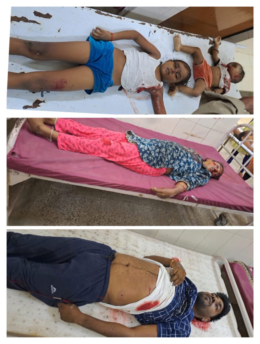 ये तस्वीर बांग्लादेश की नहीं, उत्तर प्रदेश की हैं। जहां अमेठी में एक पूरे दलित परिवार को मौत के घाट उतार दिया गया। यूपी में राष्ट्रपति शासन लागू किया जाना चाहिए। #Amethi